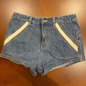 Free People Jean Shorts